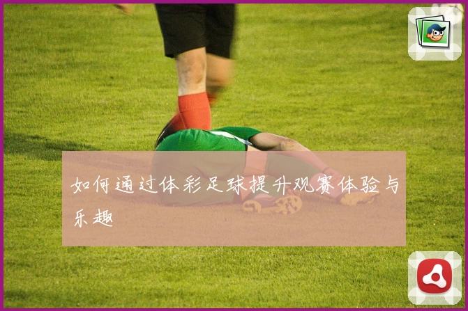 如何通过体彩足球提升观赛体验与乐趣
